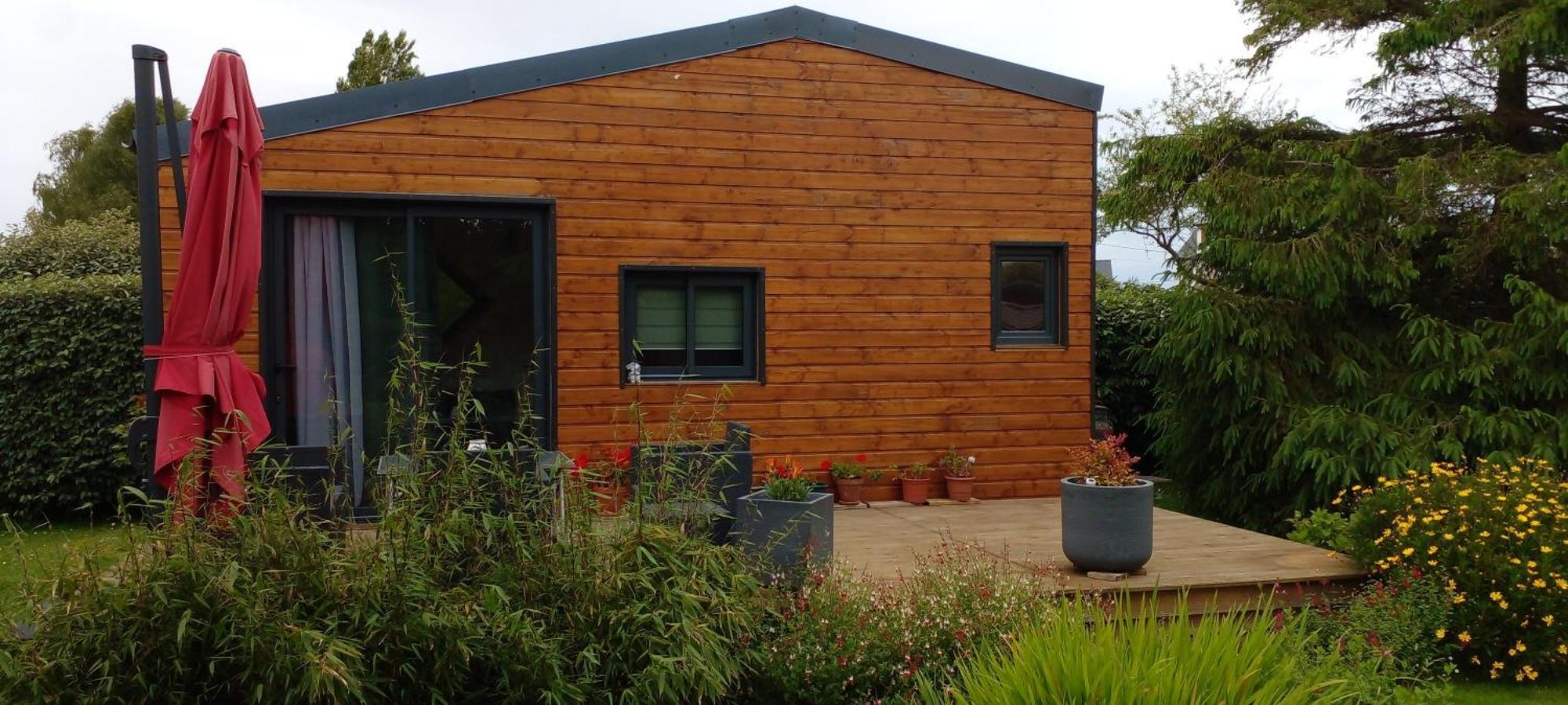 Tiny House Villa Plouezec Bagian luar foto